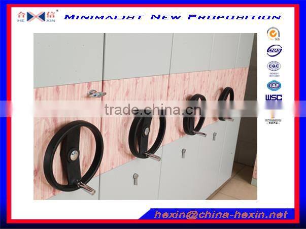 Best quality mechanical steel storage rack system,Moving Intensive Rack