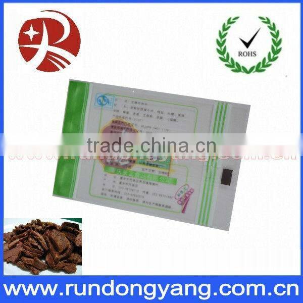 Speciality food boiling plastic bag with printing