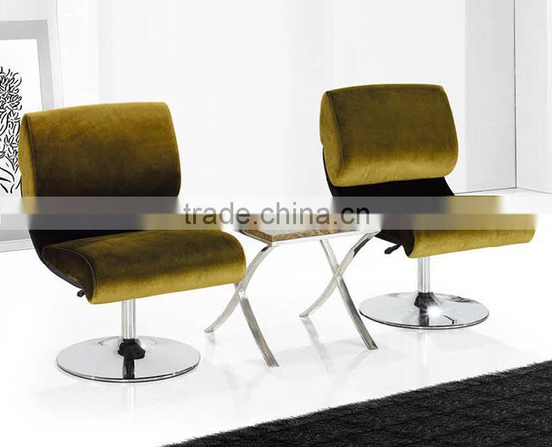 New Style Leisure Sofa Chair with waterfall seat