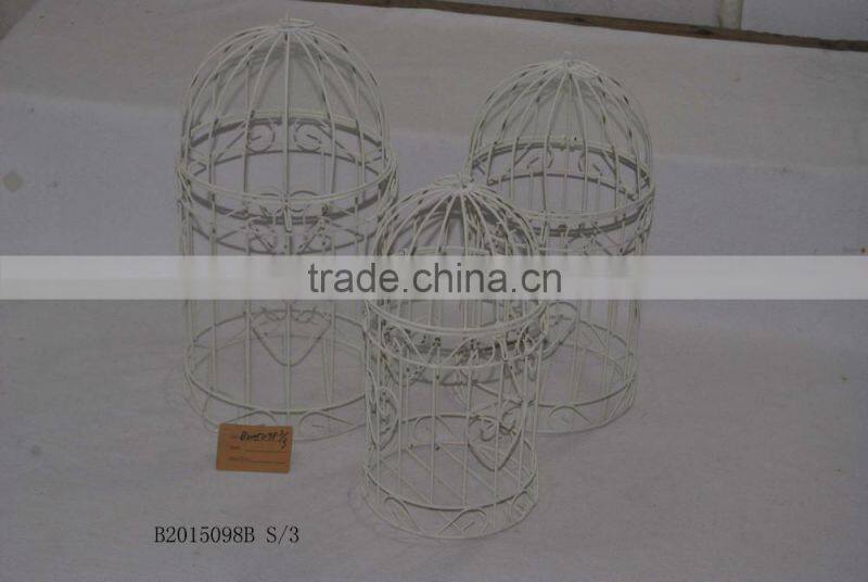 Big white birdcage