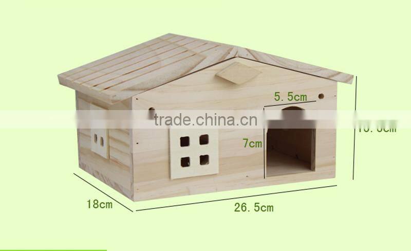 New design wooden bird house with window and factory price for sale