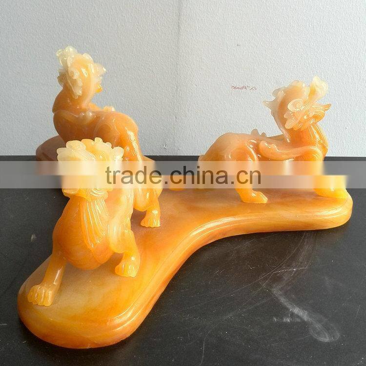 Resin dragon decoration