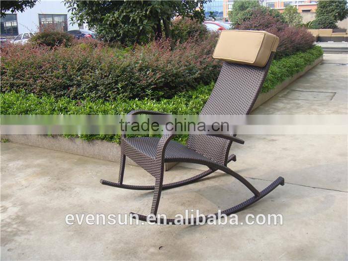 Outdoor Wicker Rocking Chair