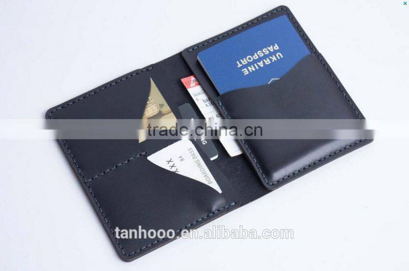 personalized leather travel wallet / leather passport holder/ card holder genuine leather custom