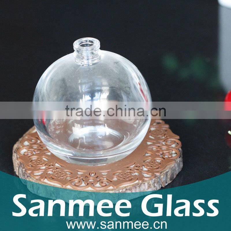 Supplies Beautiful Glass Jar 103ml Transparent Perfume Bottle Glass