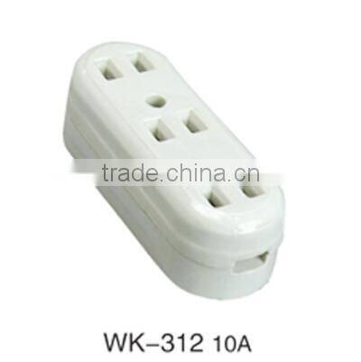 3pin 30A male and female porcelain socket and plug