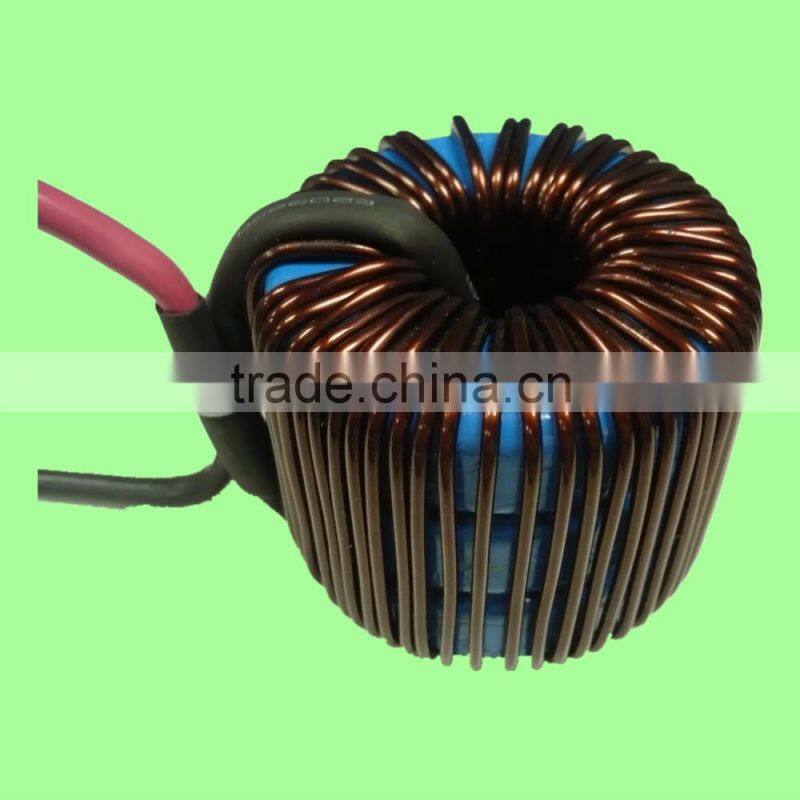 Toroidal magnetic inductor for solar power supply