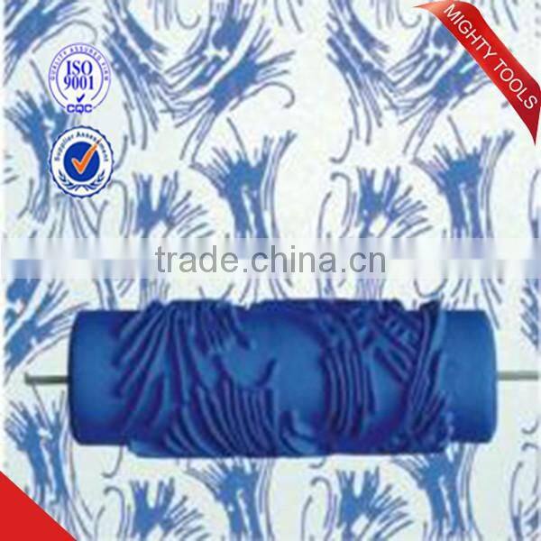 TEXTURE PAINT ROLLER WITH DECORATE MACHINE SOFT RUBBER PATTERN PAINT ROLLER