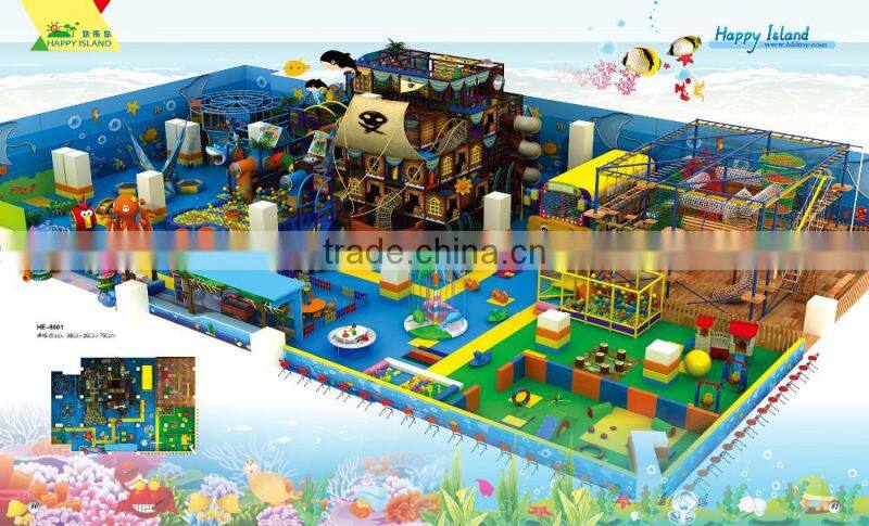 $35.00 sq.m (CHD-842) Popular design indoor soft playground, foam kids indoor playground set, kids indoor playground equipment