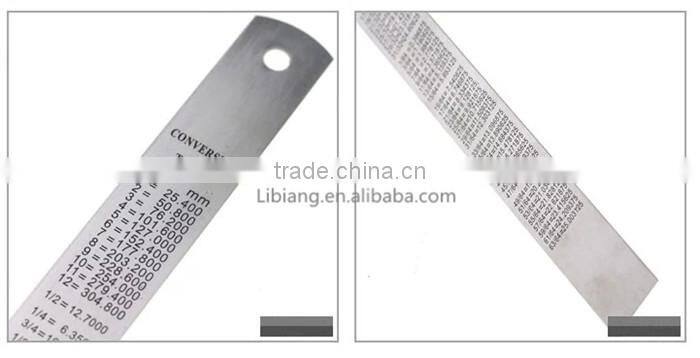 top quality 150-2000(mm) stainless steel ruler