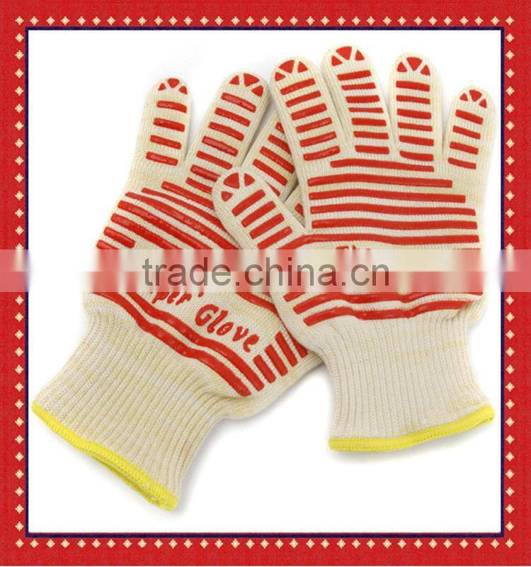 Forearm Protection BBQ Gloves Great For Kitchen, Grill, Fireplace Accessories