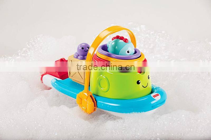 New Design Baby Bath toy with set of Boat for Tubtime From Dongguan Manufacturer