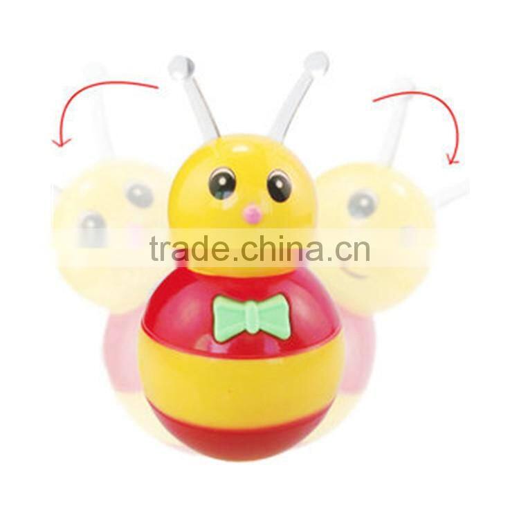 China ICTI GSV Manufacturer Plastic Roly-poly Dolls for Baby