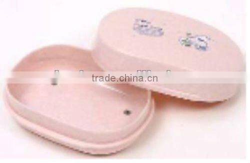 smiling face shaped plastic soap box