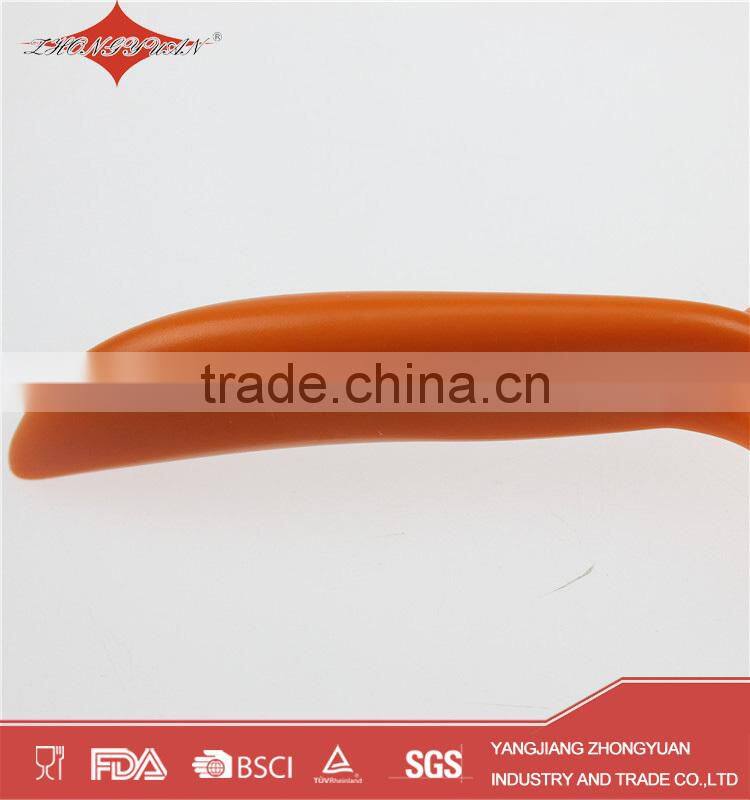 orange ultra sharp ceramic dual julienne peeler