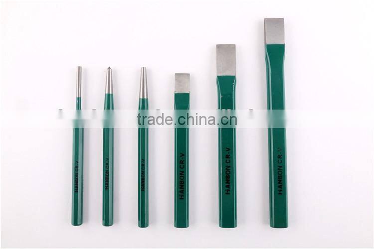 Professional 6pcs canvas bag chisel set with high quality and competitive price
