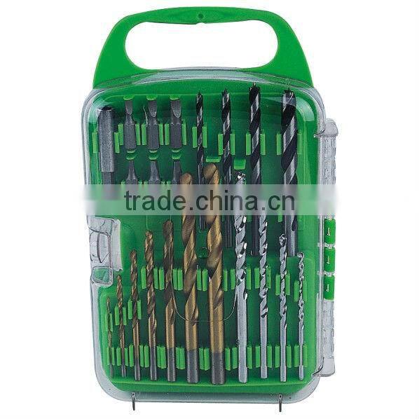 250pcs fantastic combine drill bit set in plastic case