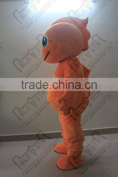 hot sale gold fish mascot costumes