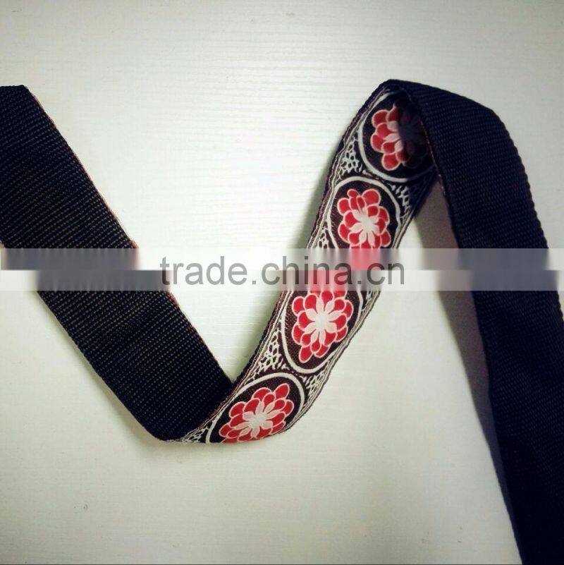 2016 Custom high quality cheap Jacquard Ribbon