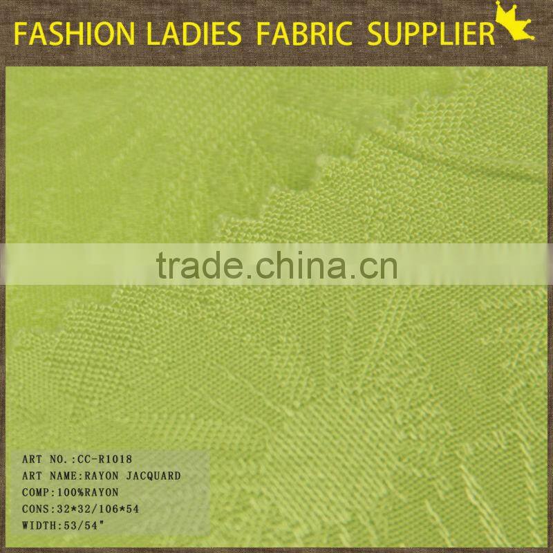 shaoxing bandage rayon velvet challis fabric dubai dress fabric