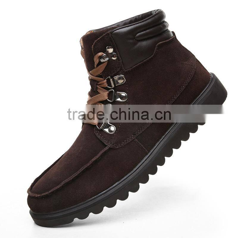high top upper outdoor hiking shoes for pedestrianism or sport with skid resistance wear-resisting traveling climbing boots