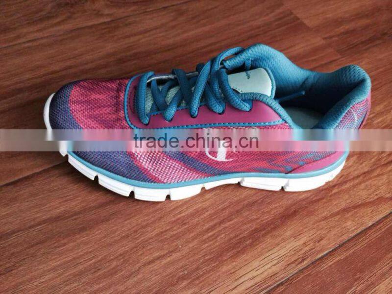 adult good quality fashion sport shoes running men, fly fabric women running shoes sport for male female from china