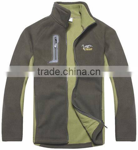 Hot sale 350g winter jacket thick warm jacket mens windstopper Polar fleece jacket