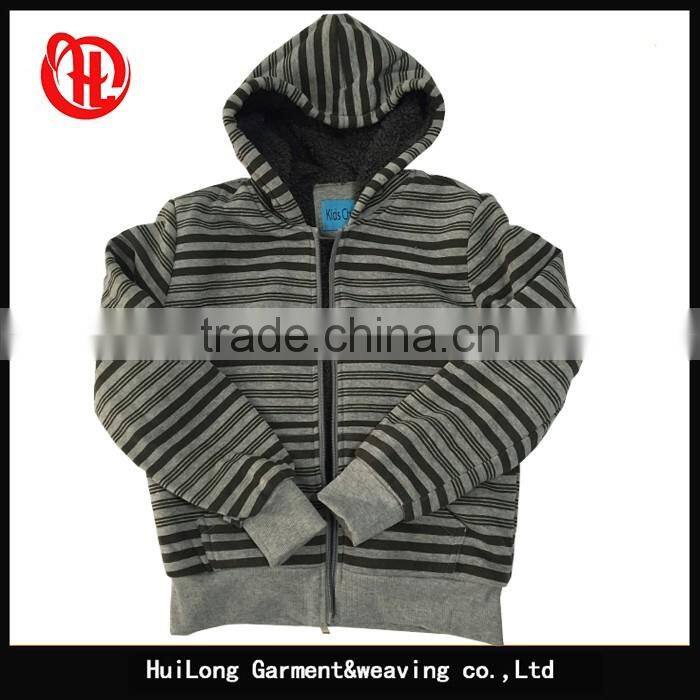 Children grey color winter warm coat kids Boutique clothing