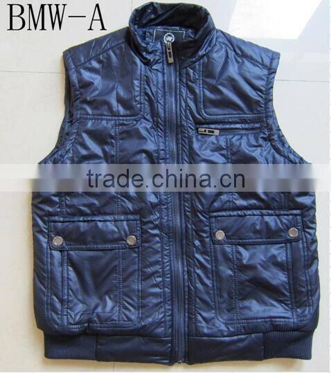 50D shining fur waistcoat man vest mens clothes stock vests