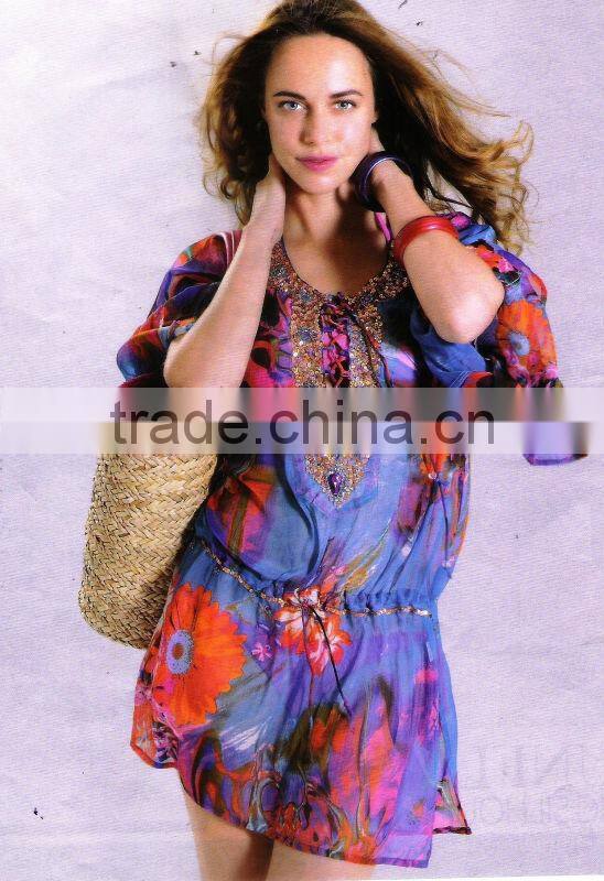 printed tunic