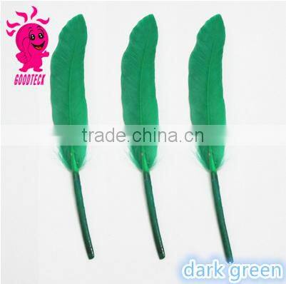 Wholesale multicolor decotation goose feather for party and wedding15-20cm