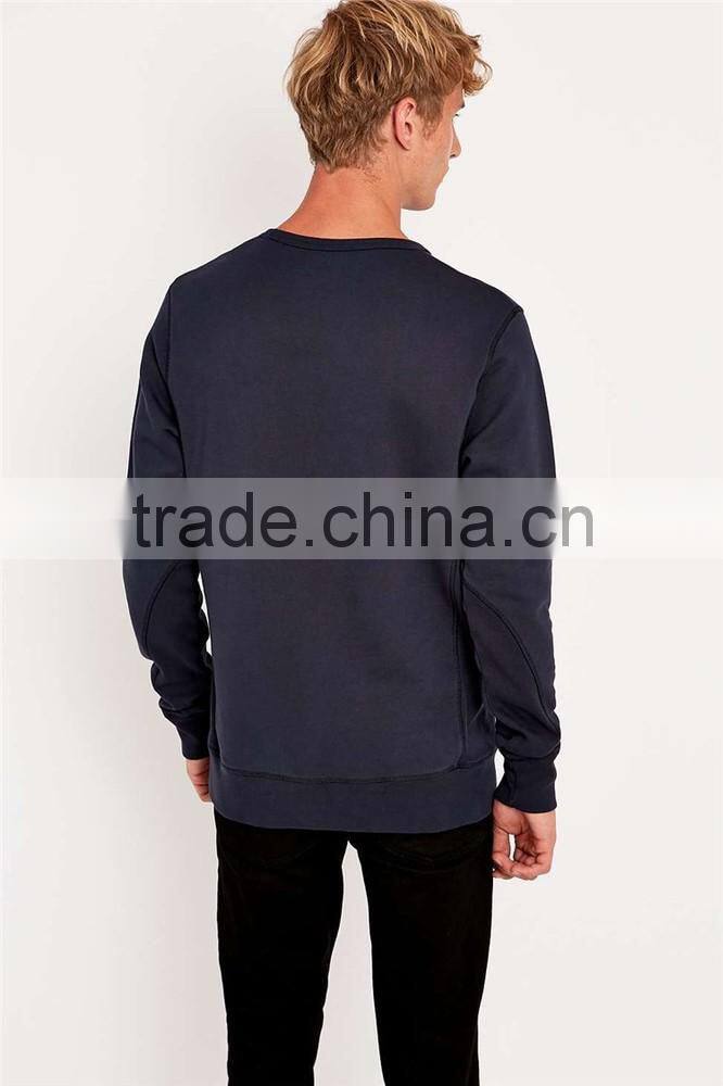 Custom bulk sweater plain crewneck sweatshirt without hood