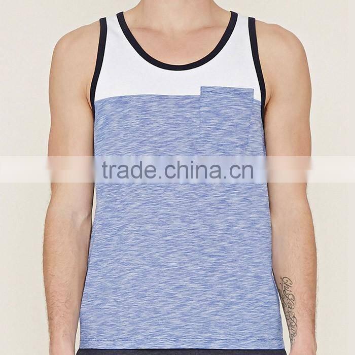 Breathable classic wholesale plain tank tops