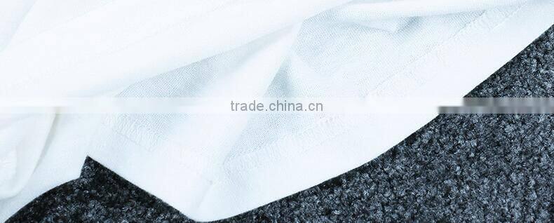 2017 soft simple fashion wholesale cotton t shirt