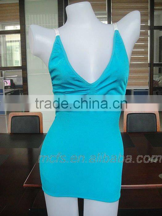 Straps sexy ladies seamless women's sports tank top sexy tanktop