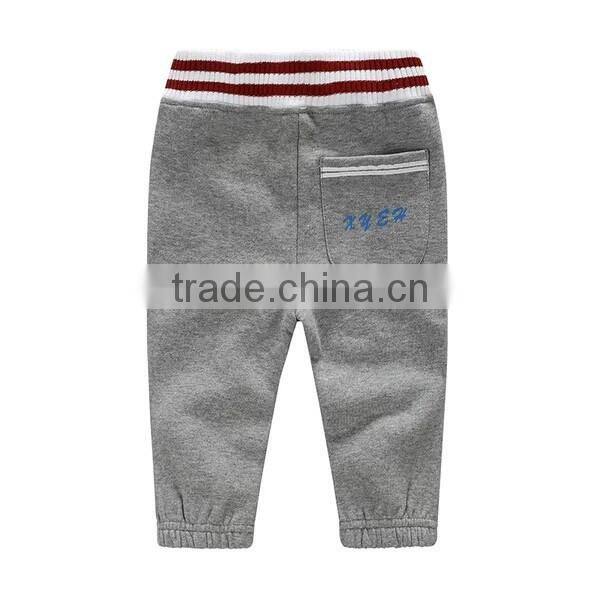 New Style Boys Casual Pants Solid Color Children Clothing Wear Cotton Pants
