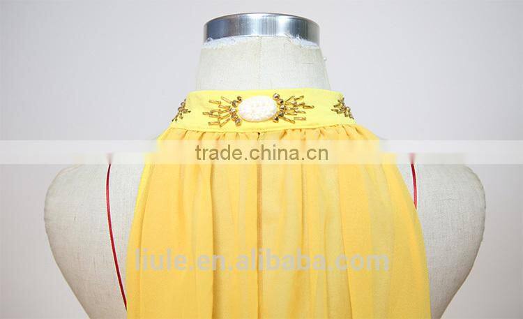 nail beaded cardigan loose assorted colors printing irregular hem sleeveless chiffon cloak for women