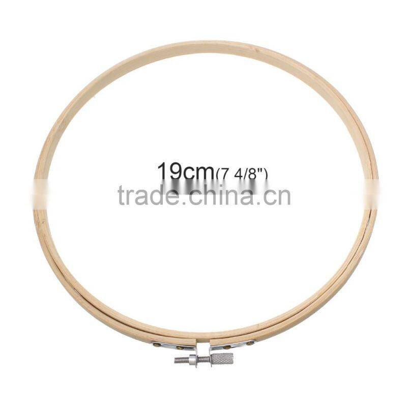 Cross Stitch Supplies Circle Round Natural Bamboo Wholesale Embroidery Hoops