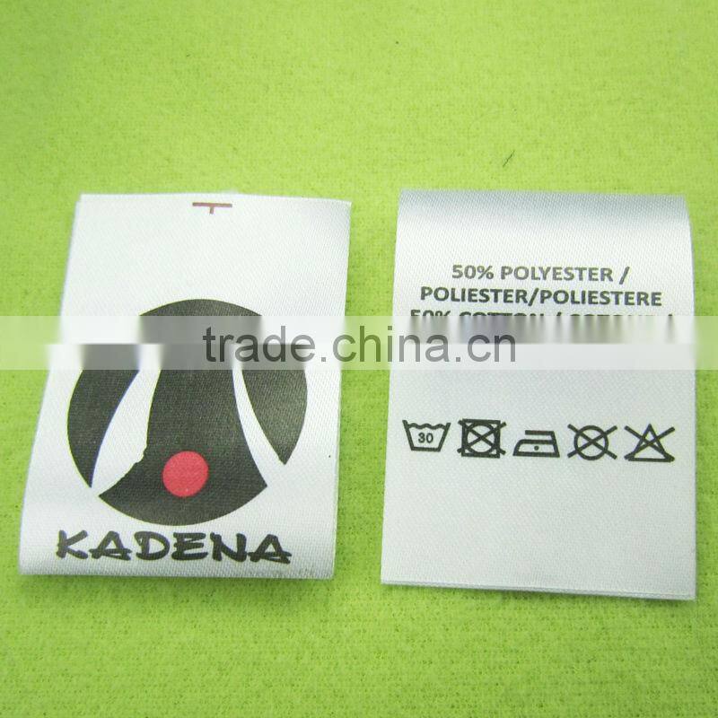 Garment label tag t-shirt tags