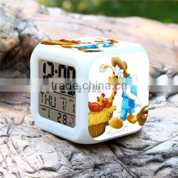 Wholesale Digital clock, Mickey LED alarm clock, Minnie clock for kids