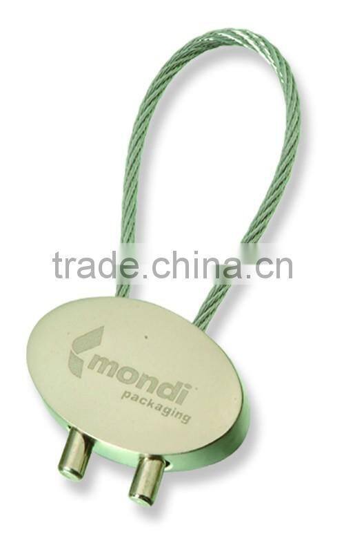 2016 Laser Engraving Metal Football Team Keychains