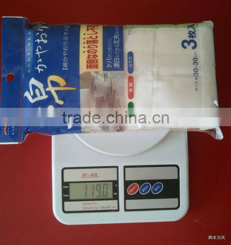 Cotton Kitchen Towel Cleaning Cloth 30cm x 30cm 39g