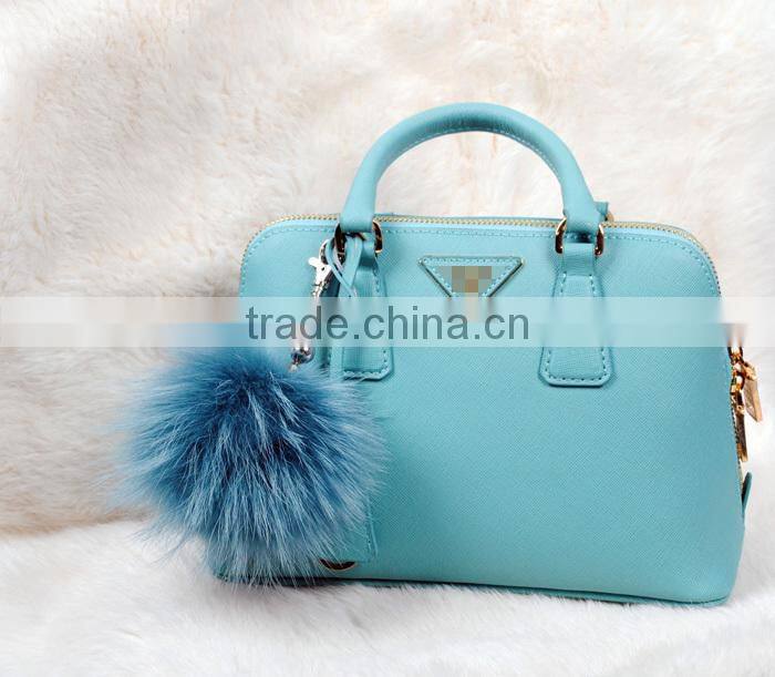 YR856 real fur raccoon fur ball accessory