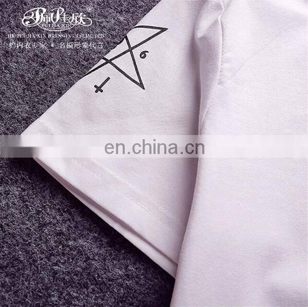 Peijiaxin Fashion Design High Quality Cotton Plain Man Tshirts Wholesale China