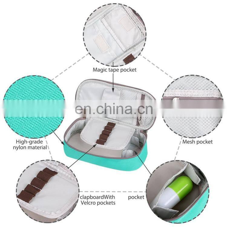 Canvas Student Pen Pencil Case Pencil Organizer Bag Card Pouch