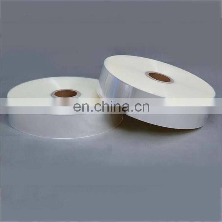 Factory price environmental friendly white plastic bopp pearlised film for hotel/food packaging