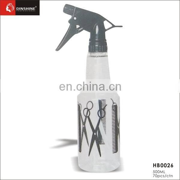beauty salon products high quality elegant design plastic water bottle