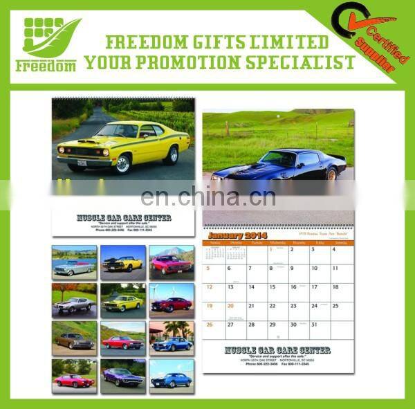 Custom Logo Promotional High Quality Calendar Printing