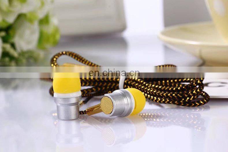 Colorful Earphones & Headphones 3.5mm Stereo Cheap Stylish Headphones for Cell Phone