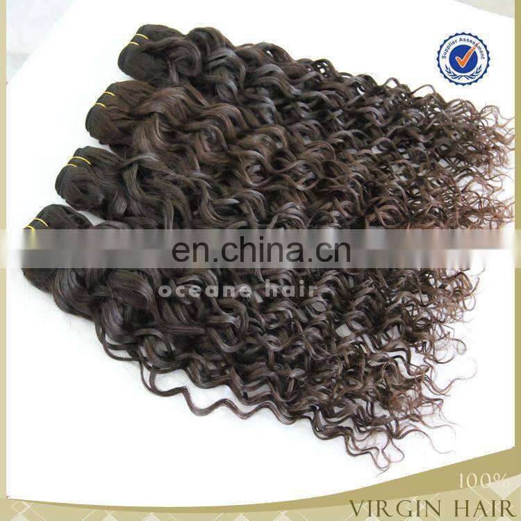 Super quality hot selling free shedding raw unprocessed cambodian loose curly hair wefts